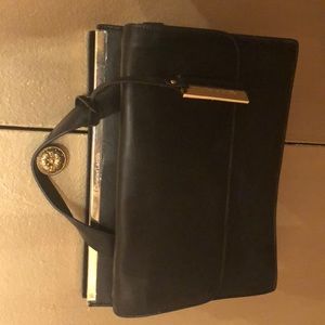 Christian lacroix leather handbag
